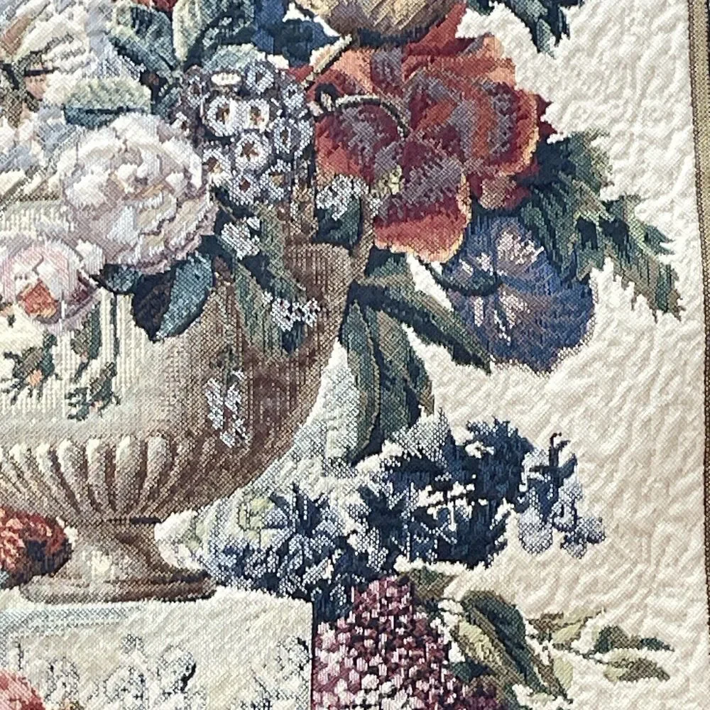 Corona Decor Co. 31”x26.5” Rug Woven Wall Hanging Tapestry #2724 Made in USA
